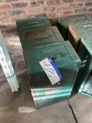 Three Litter Deposit Boxes (no vat on hammer price on this lot - however vat is payable on buyers