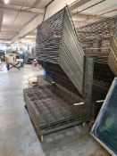 Mobile Steel Screen Drying Rack, 50 tierPlease read the following important notes:- Collections will