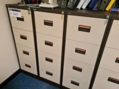Three Metal Four Drawer Filing CabinetsPlease read the following important notes:- Collections