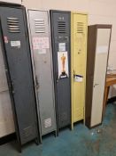 Seven Various Steel LockersPlease read the following important notes:- Collections will not commence