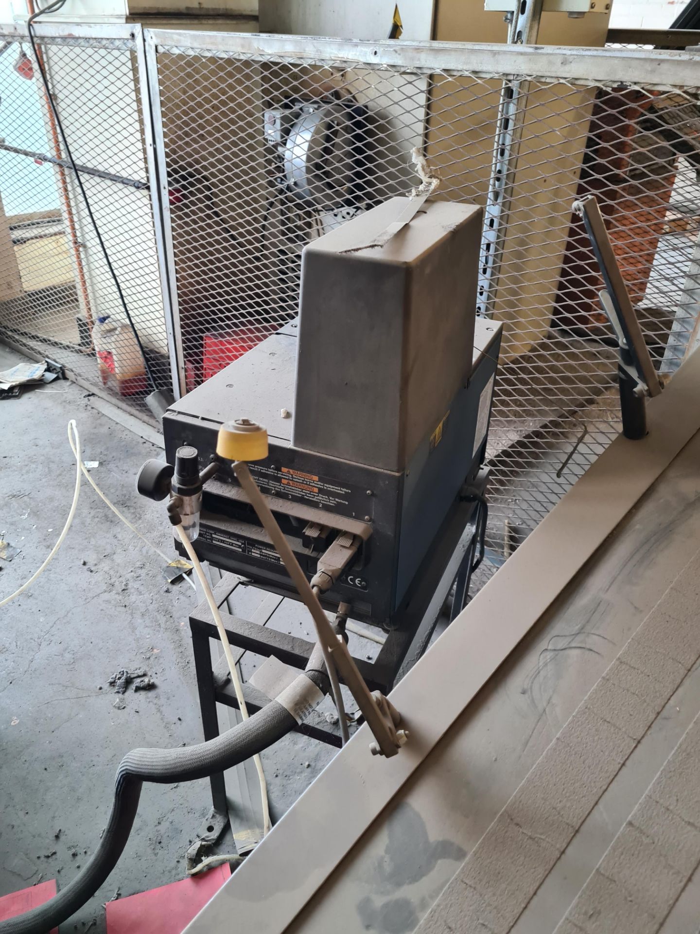 Kansa Padder Series 3 Pad Making Machine, with Nordson, series 3400 hot melt glue unit and Ingersoll - Image 4 of 8