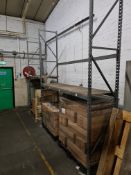 Ten Bays of Boltless Steel Racking, grey, approx. 3m x 2.5mPlease read the following important