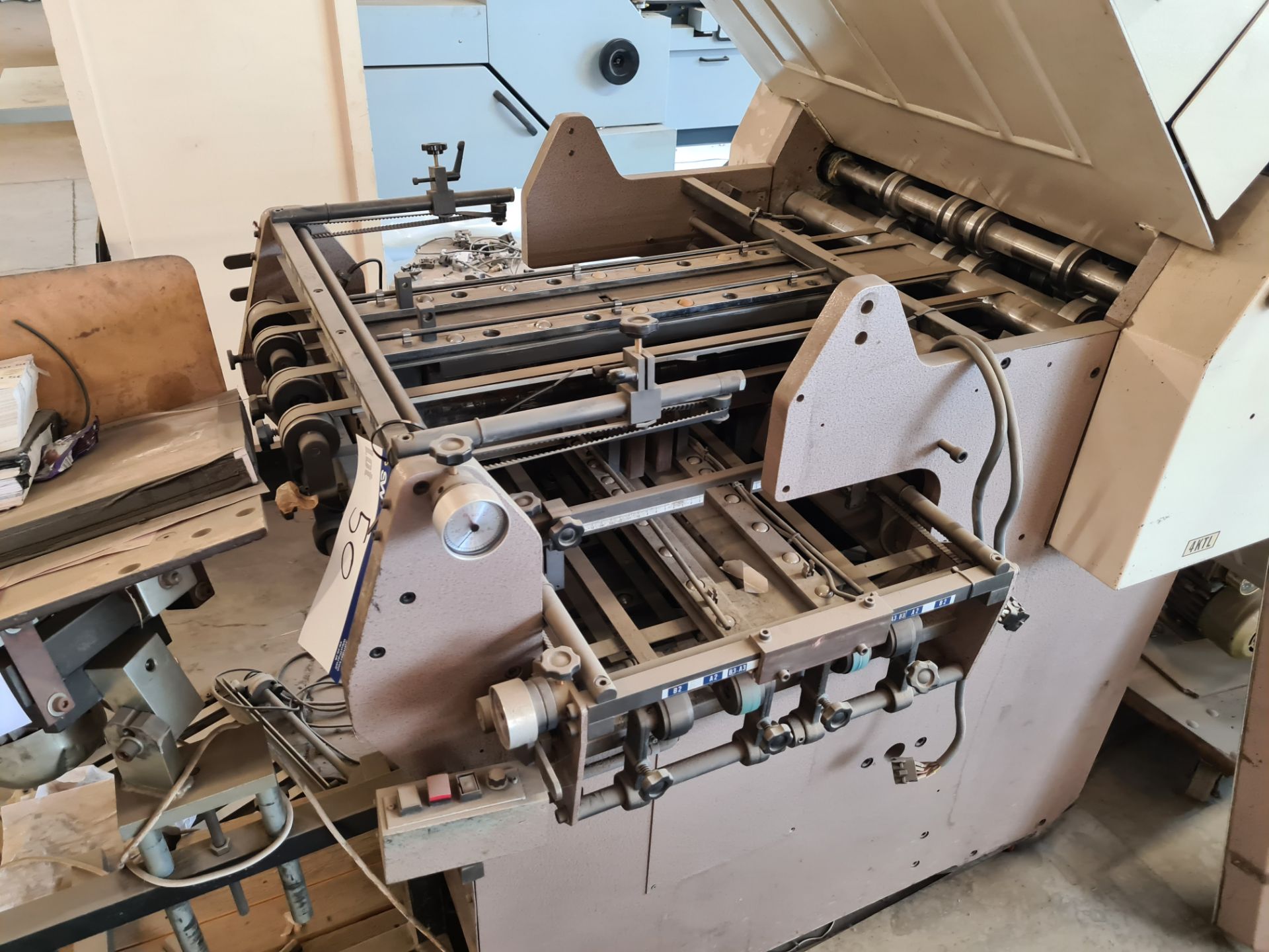 Shoei Star SPK56 Folding Machine (for parts or repair only), serial no. 100824Please read the - Image 2 of 7