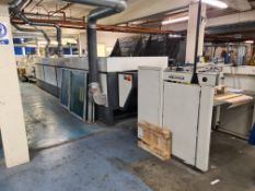 Sakurai Cylinder SC102 DX Screen Printing Machine,