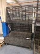 Mobile Steel Screen Drying Rack, 50 tierPlease read the following important notes:- Collections will