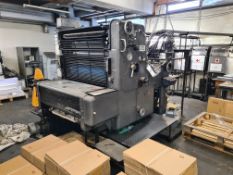 Heidelberg SORS Single Colour Offset Printing Press (modified for inkjet numbering)>, machine no.