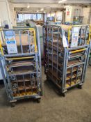 24 Wooden Warehouse Bogies (excluding Royal Mail cage trolley)Please read the following important