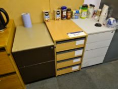 Three Various Two & Four Drawer PedestalsPlease read the following important notes:- Collections
