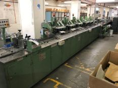 Sitma C-905 Poly Wrap Line, year of manufacture 1997, comprising 905 poly wrap station, no. 280,