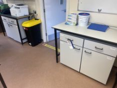 Two Double Door Laboratory CabinetsPlease read the following important notes:-Removal of Lots: A