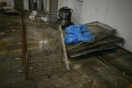 Approx. Four Foldable Wire Mesh Pallet Cages, each approx. 1.2m x 1mPlease read the following