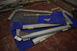 Two Pairs of Bluseal Swinging Plastic Doors, each door approx. 2m x 800mm Please read the