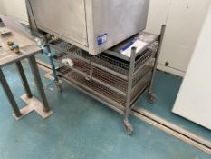 Bartlett Three Tier Stainless Steel Tray TrolleyPlease read the following important notes:-Removal