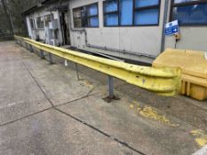 Bolted Fabricated Steel Barrier Rail, approx. 19.8m long Please read the following important