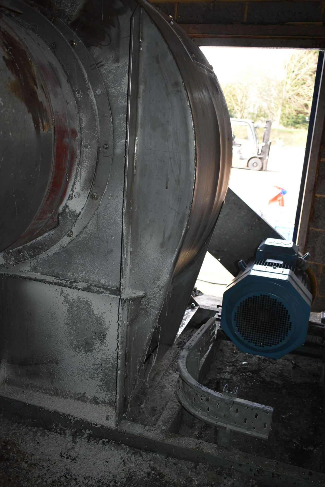 Birmingham Fan Services STAINLESS STEEL CASED CENTRIFUGAL FAN, approx. 1m dia. on casing, 500mm x - Image 4 of 6