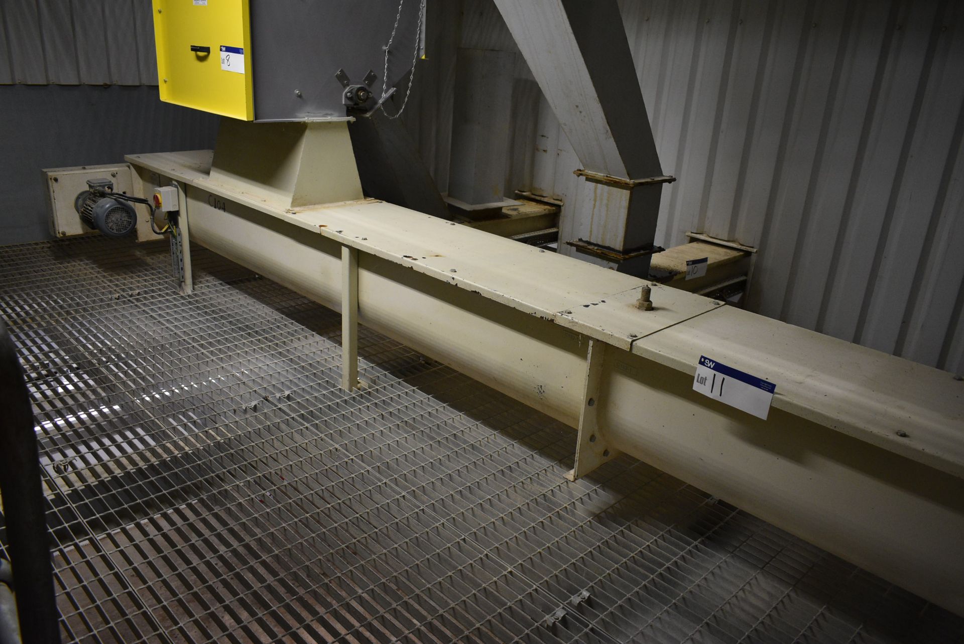 Guttridge 400mm dia. SCREW CONVEYOR, serial no. 05 - Image 3 of 7