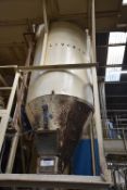 LIVE BIN/ VERTICAL FOUNTAIN MIXER, approx. 1.4m di