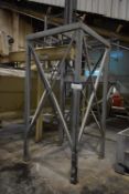 Fabricated Steel Bulk Container Discharge Stand, a