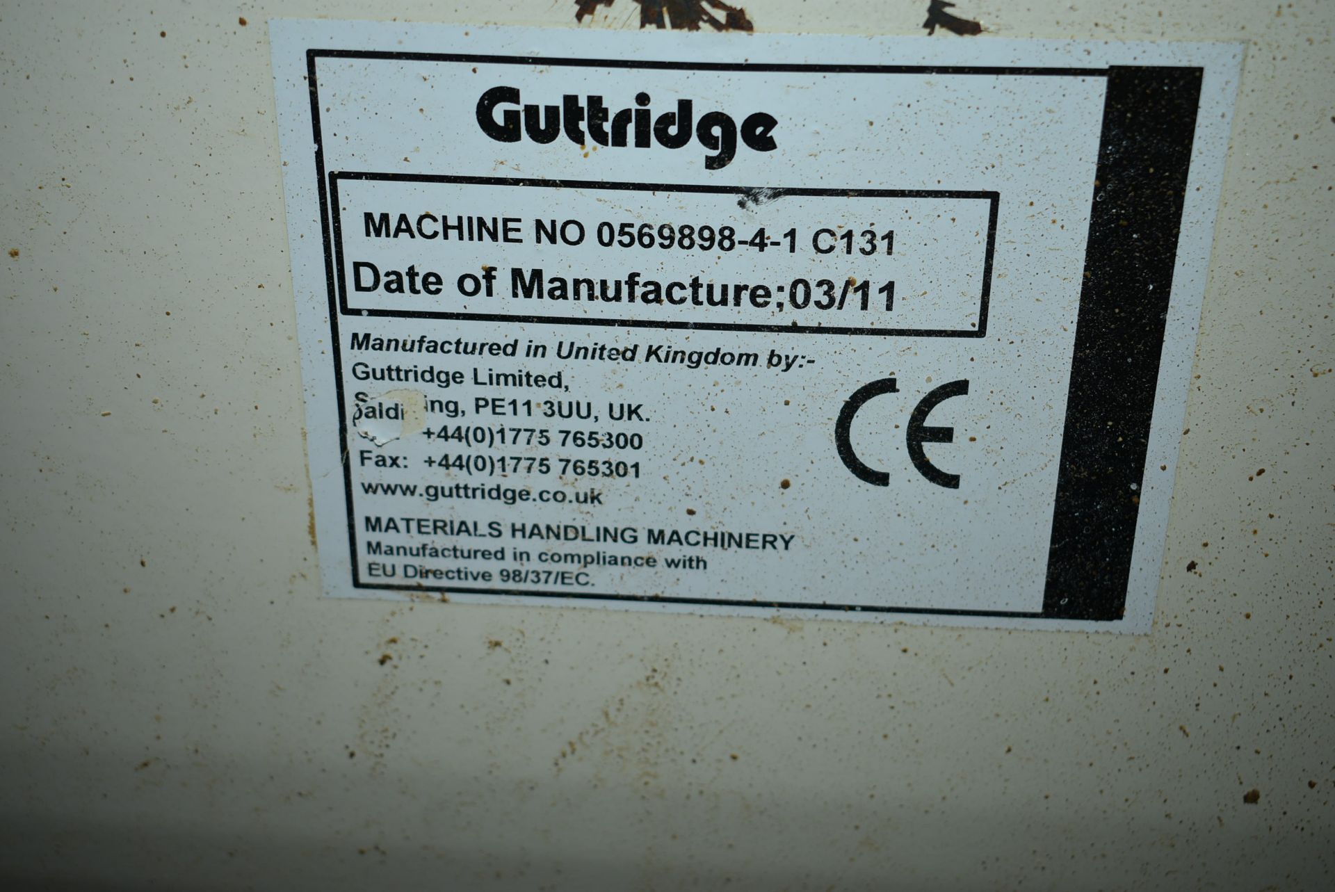 Guttridge Approx. 350mm dia. Part Taper Screw Hopp - Image 6 of 7