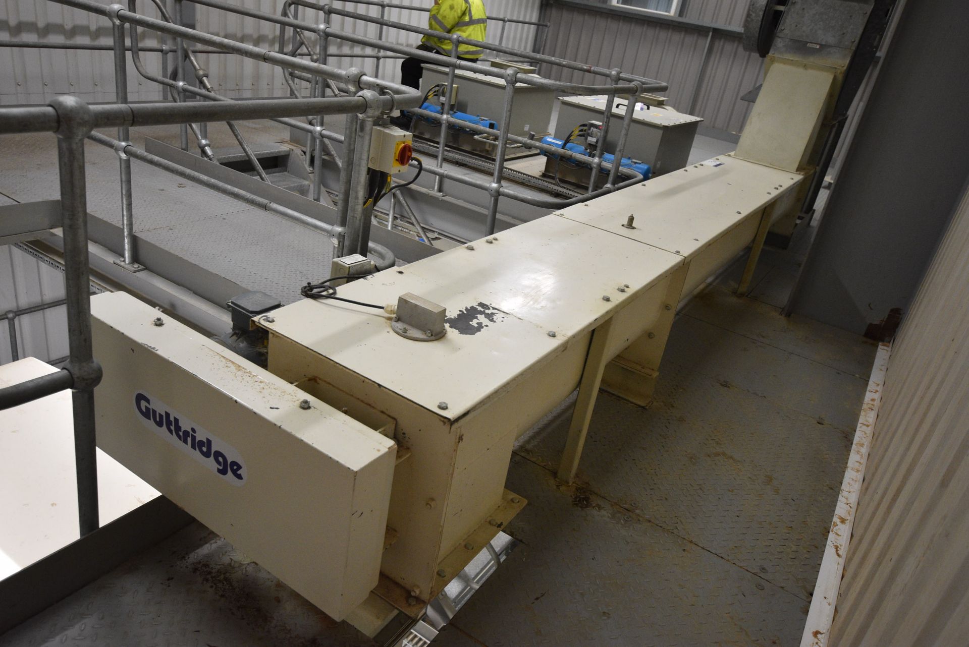 Guttridge 400mm dia. SCREW CONVEYOR, serial no. 05 - Image 3 of 4