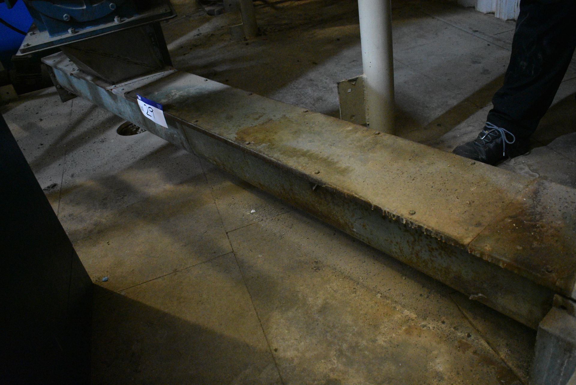 Approx. 200mm dia. Screw Conveyor, approx. 3.3m lo - Image 6 of 6