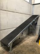 Coveya EB 600 Bag Conveyor, serial no. 20676, year of manufacture 2020, dimensions approx. 3.9m long