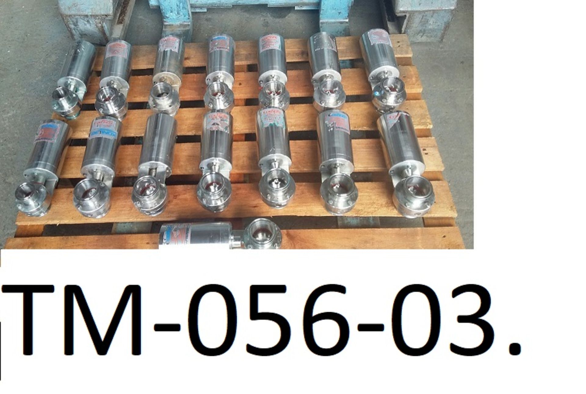 Stainless Steel Butterfly Valves (tested), with stainless steel actuators (Ex Food), free loading - Image 4 of 4