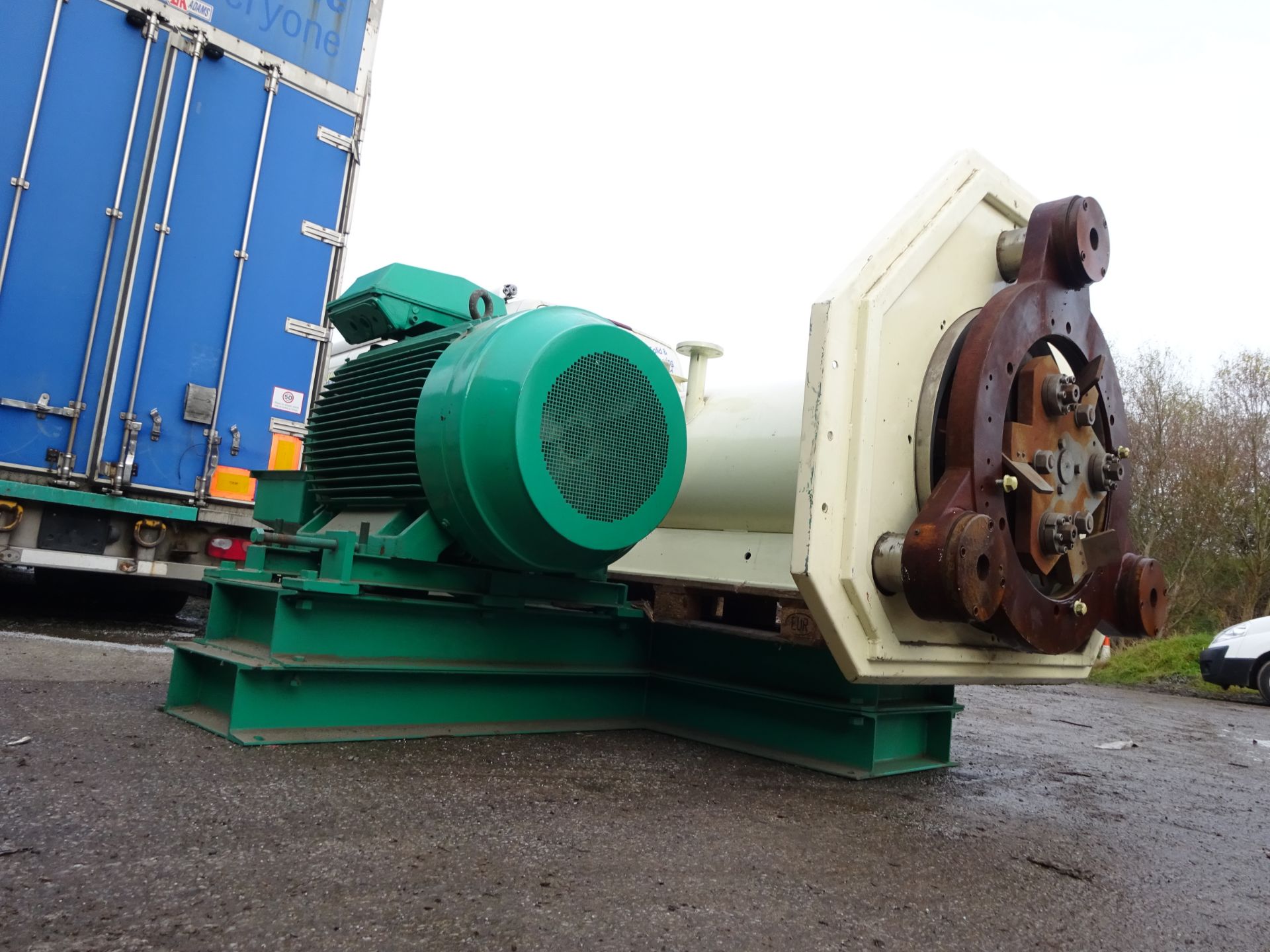 Andritz HFC Compactor, 1500mm barrel length. 160kW motor. reconditioned, plant no. 68, free - Image 3 of 4