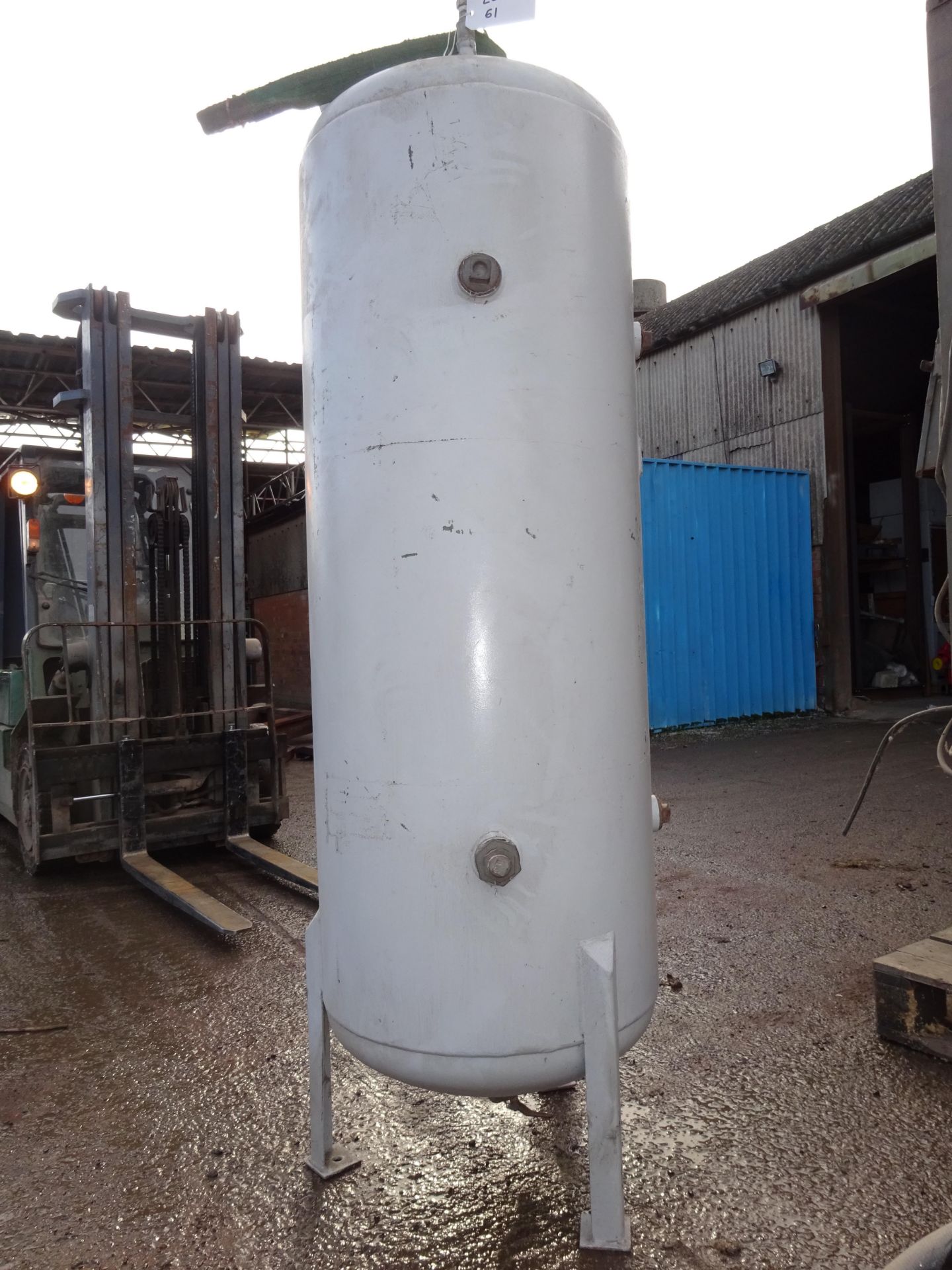 Cool Technology Air Receiver, 490 litres, plant no. 61, free loading onto purchaser’s transport - - Image 2 of 3