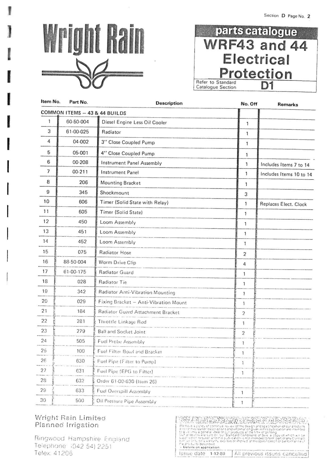 Ford 2722 WRF43 Water Cooled Four Cylinder Diesel Engine (formerly used for irrigation pump), - Image 13 of 17