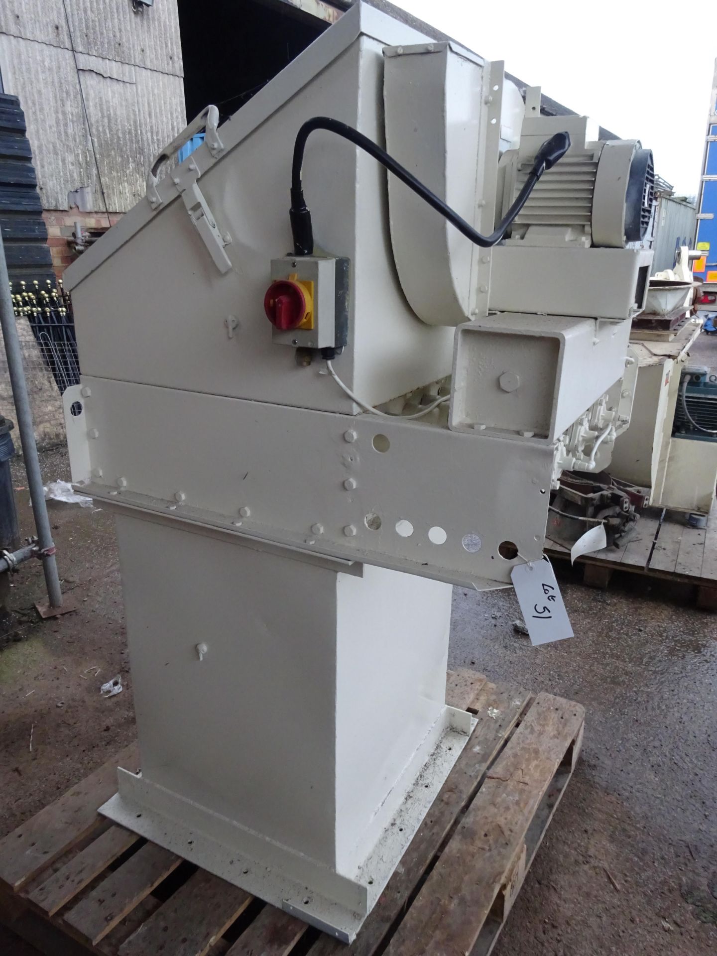 DCE DLM V4F Bag Dust Collector, 0.75kW motor, serial no. 14120, plant no. 51, free loading onto - Image 2 of 5