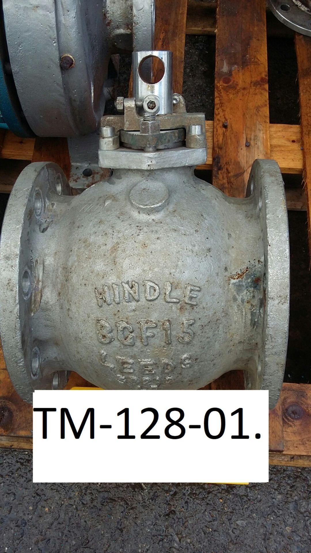 Hindle 6in Stainless Steel Full Bore Ball Valve, with PTFE seals, free loading onto purchasers - Image 2 of 3