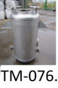 Four JL Engineers 250L Atmos Pots, all stainless steel multiple inlets and outlets, free loading