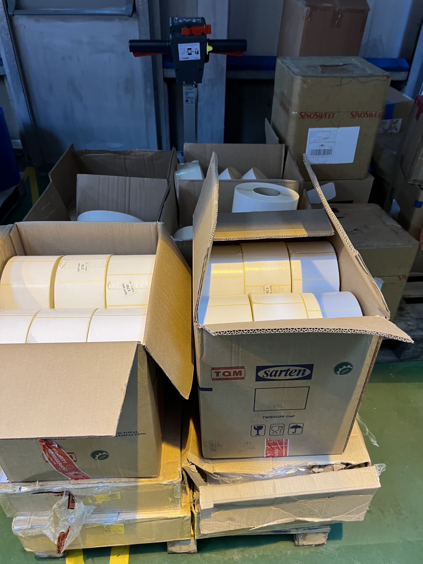 Plain Barcode Labels, as set out in cardboard boxe - Image 2 of 2