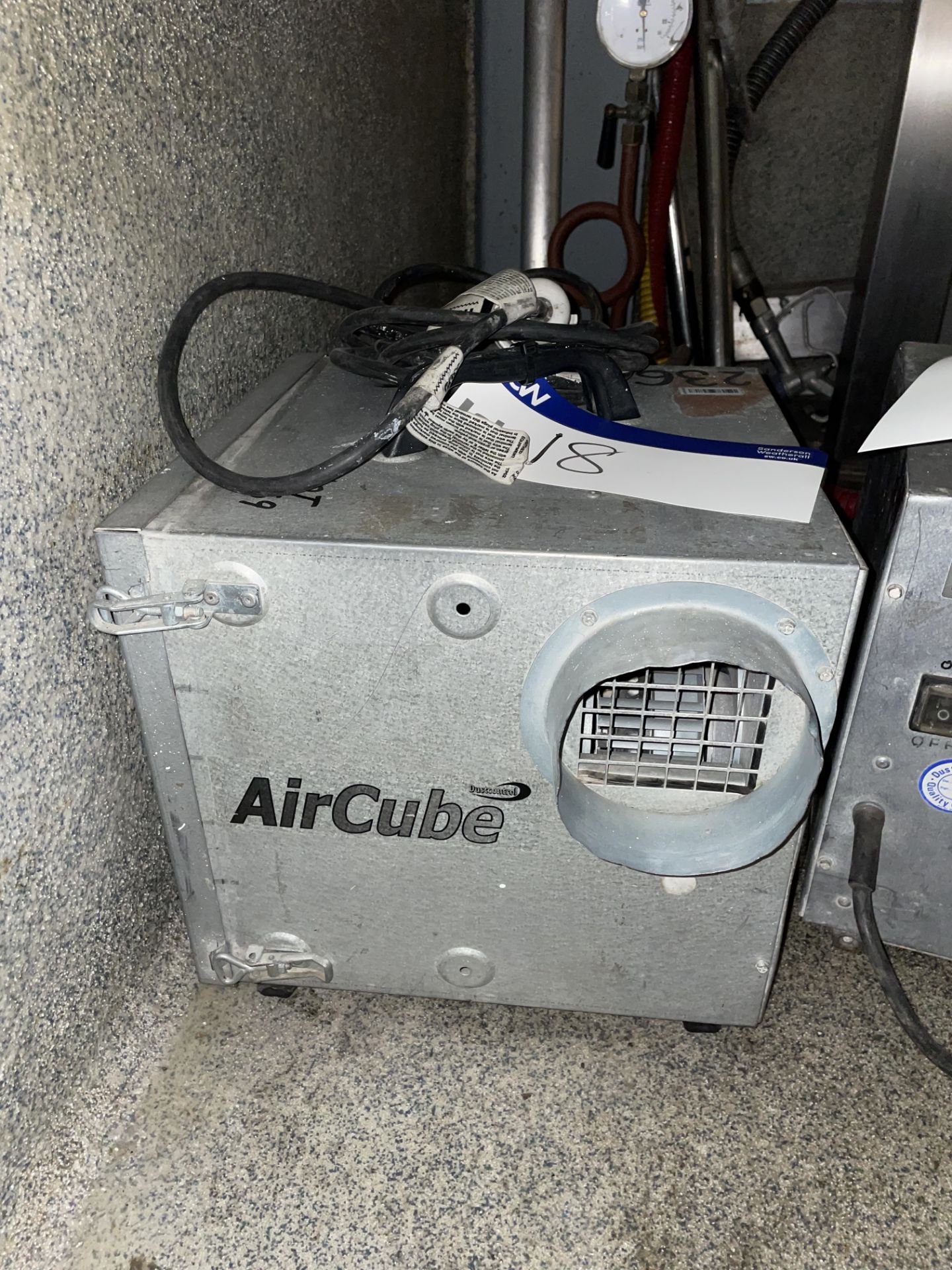 Dustcontrol DC AirCube Air Cleaner, serial no. 385