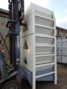 Turner No.3 Vertical Pellet Cooler, with integrated dust/ fines screen and Halifax fan, 8t/hr (