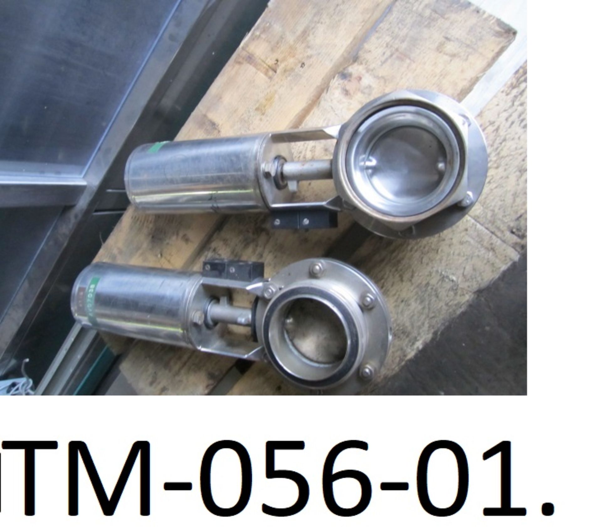 Stainless Steel Butterfly Valves (tested), with stainless steel actuators (Ex Food), free loading - Image 2 of 4
