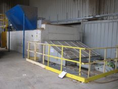 Nazzareno 2R-9000 Push Floor Bunker, year of manufacture 2008, with two 18.5kW hydraulic powerpacks,