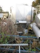 Oliver Douglas Industrial Washing Machine, in stainless steel, with powered lid, pump and