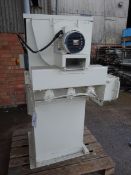 DCE DLM V4F Bag Dust Collector, 0.75kW motor, serial no. 14120, plant no. 51, free loading onto