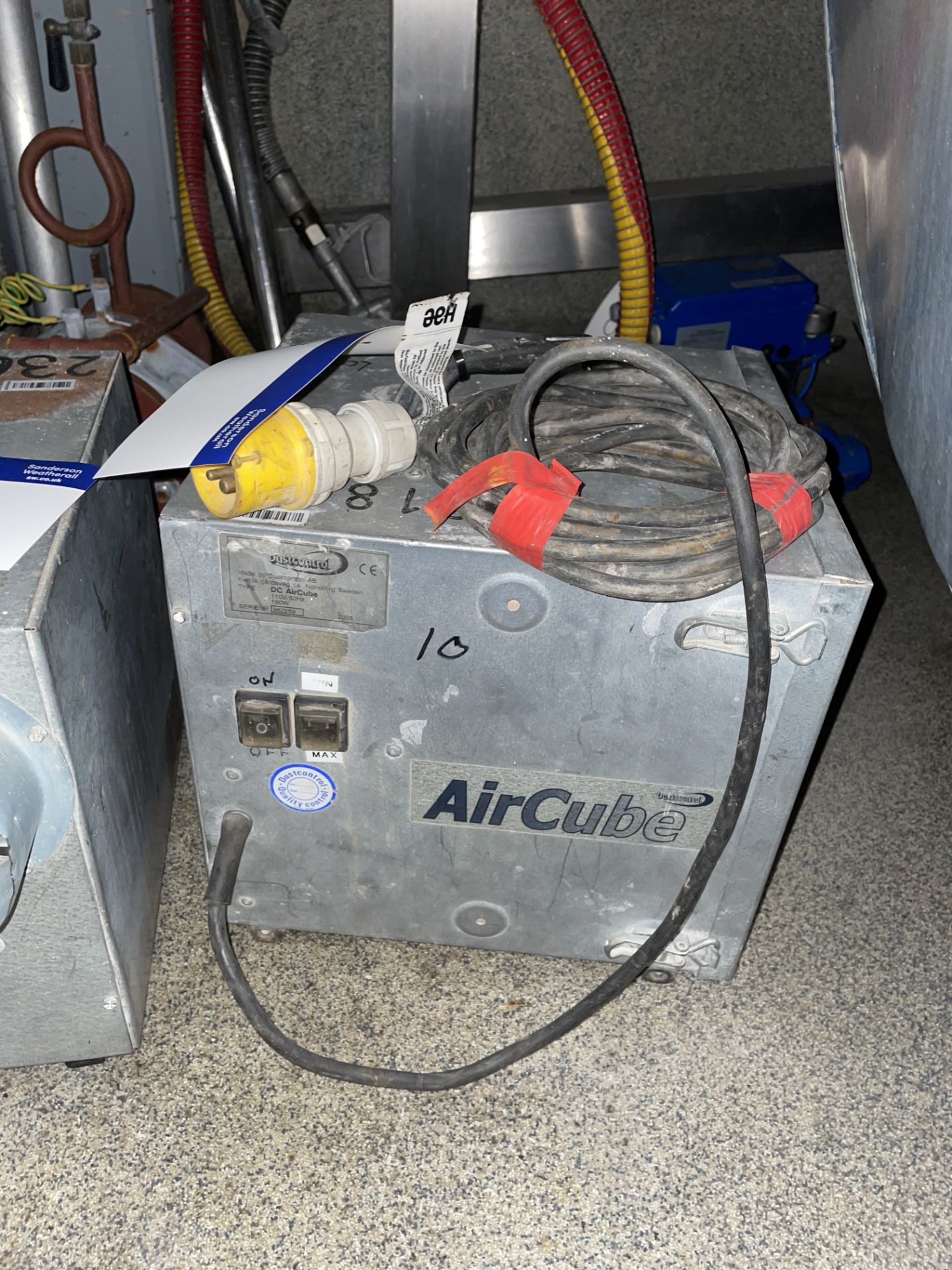 Dustcontrol DC AirCube Air Cleaner, serial no. 382