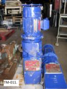 Two Plenty Geared Agitator Drives (no shafts or impellers), free loading onto purchasers transport -