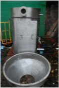 Stainless Steel Receiving Dust Filter Unit Pod, bo