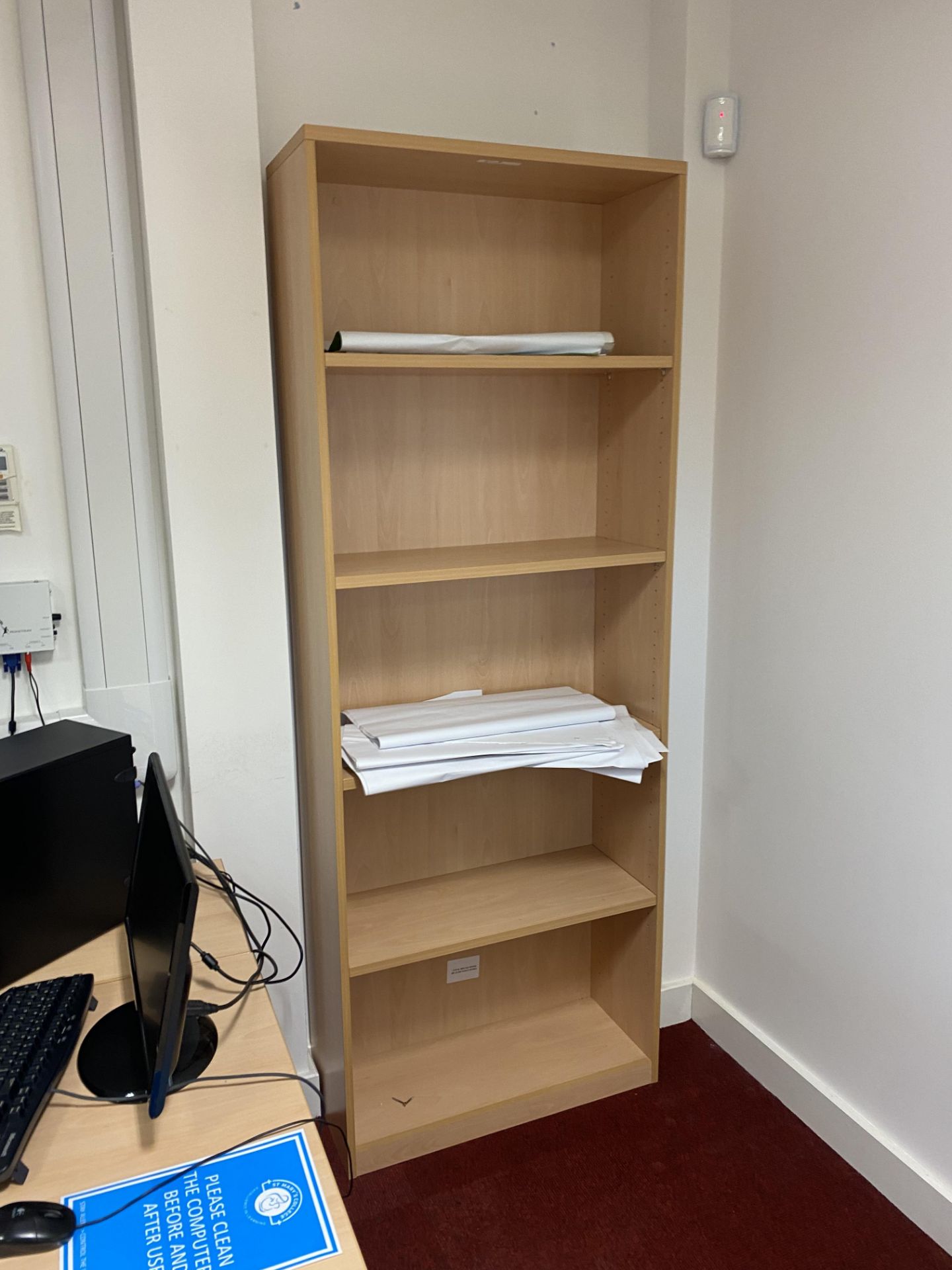 Cantilever Framed Desk, with multi-drawer pedestal