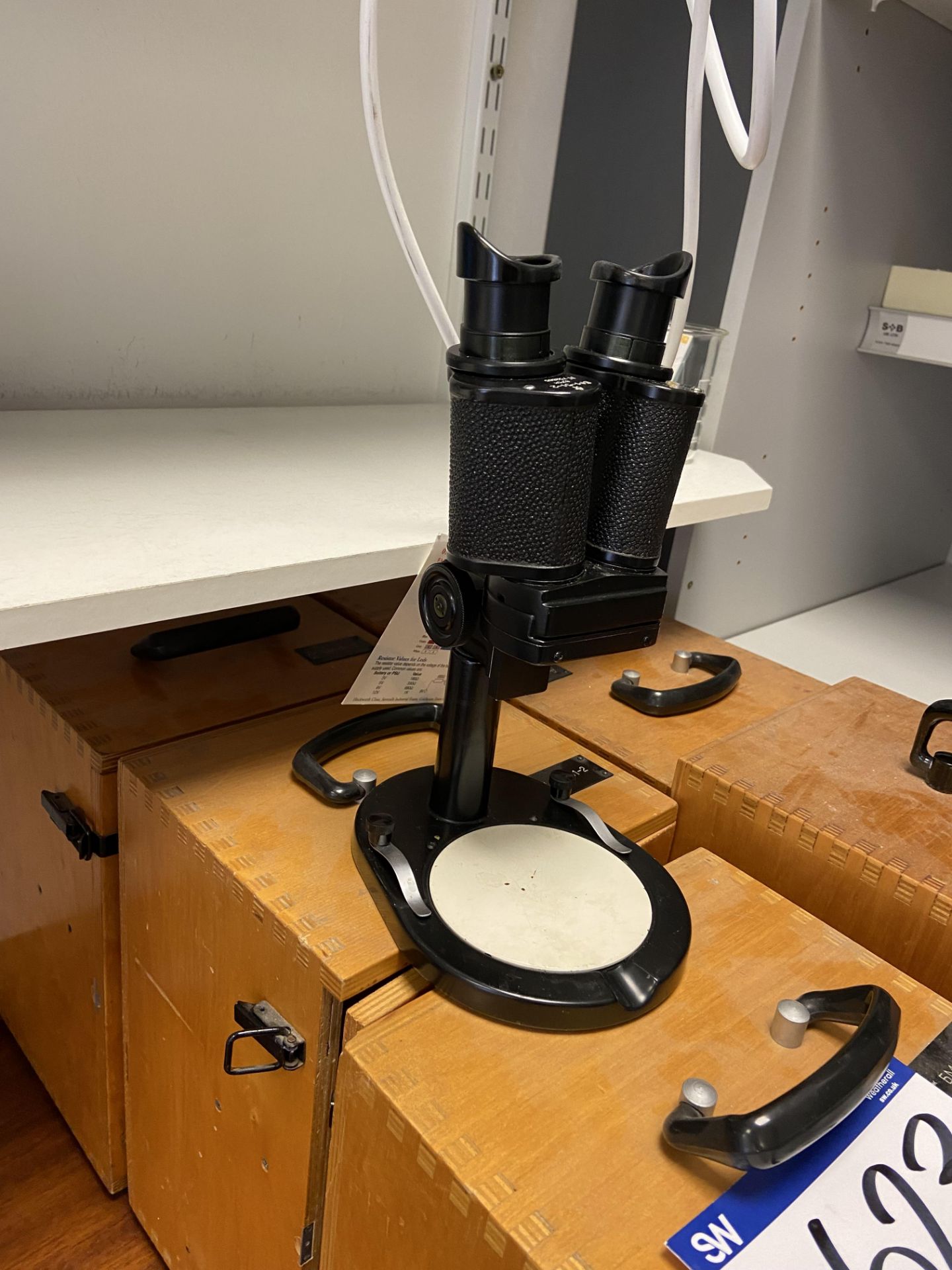 Approx. Six Microscopes, with wood cases (Room 816 - Image 3 of 4