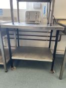 Stainless Steel Top Trolley, approx. 840mm wide fi