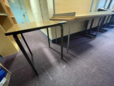 Three Assorted Steel Framed Tables (Room 707)