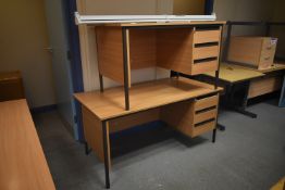 Two Single Pedestal Desks (Room 134)