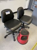 Two Chairs, with kick step (Room 906)