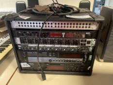 Audio Cabinet, including Behringer Ultra Patch Pro